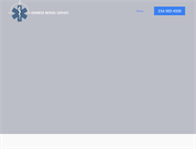 Tablet Screenshot of advancedmedserv.com